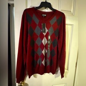 Men’s Size L - V neck sweater